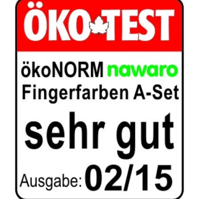 ökoNORM Fingerfarben - 4 x 150 g