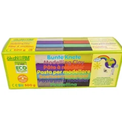 ökoNORM Knete - 500 g, 8 Farben