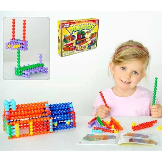 Konstruktionsspielzeug Playstix - 150 Stk.