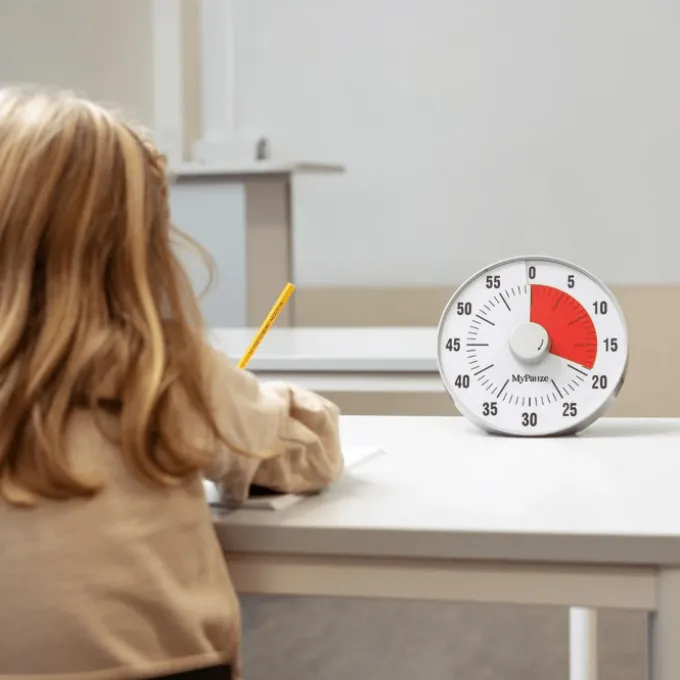Konzentrations-Uhr/Timer, 19 cm