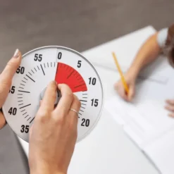 Konzentrations-Uhr/Timer, 19 cm