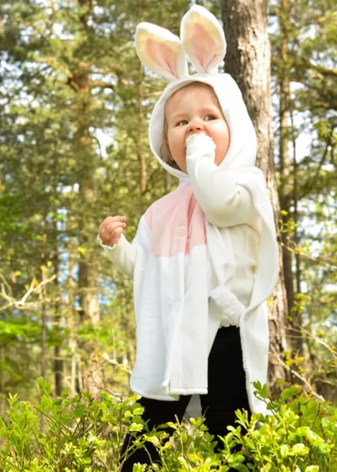 Kostüm Kaninchen (1-4 Jahre)