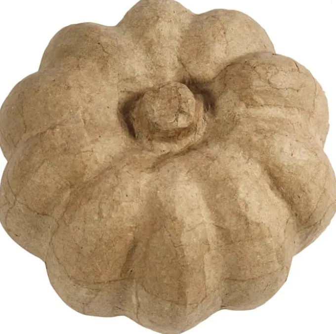 Kürbis aus Pappmaschee - Ø 16 cm