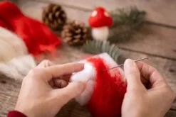 Kreativer Adventskalender - Filzen - 4 Stk.
