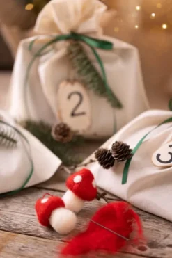 Kreativer Adventskalender - Filzen - 4 Stk.