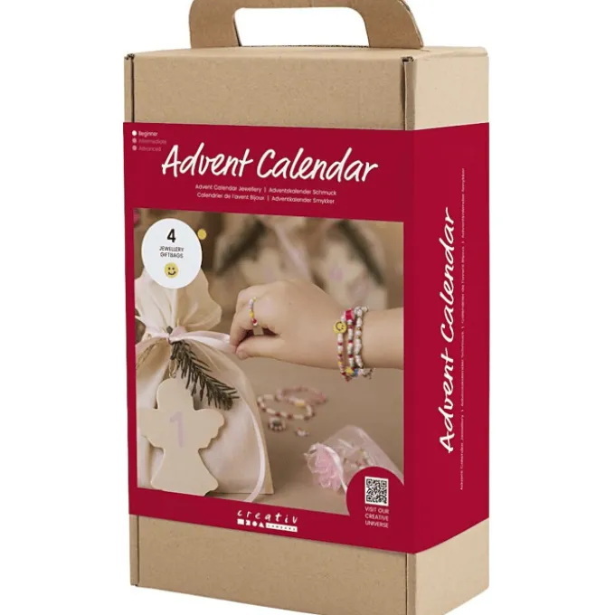 Kreativer Adventskalender - Perlenschmuck - 4 Stk.