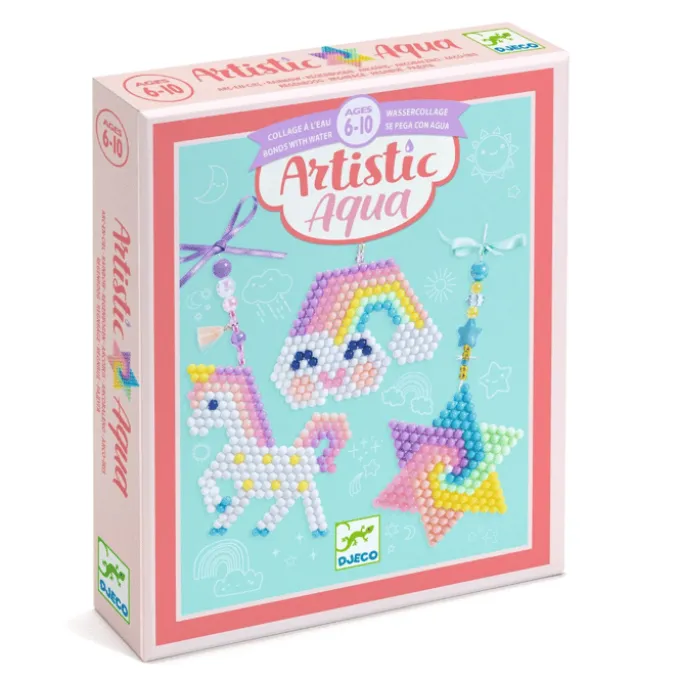 Kreatives Bastelset – Artistic Aqua Regenbogen