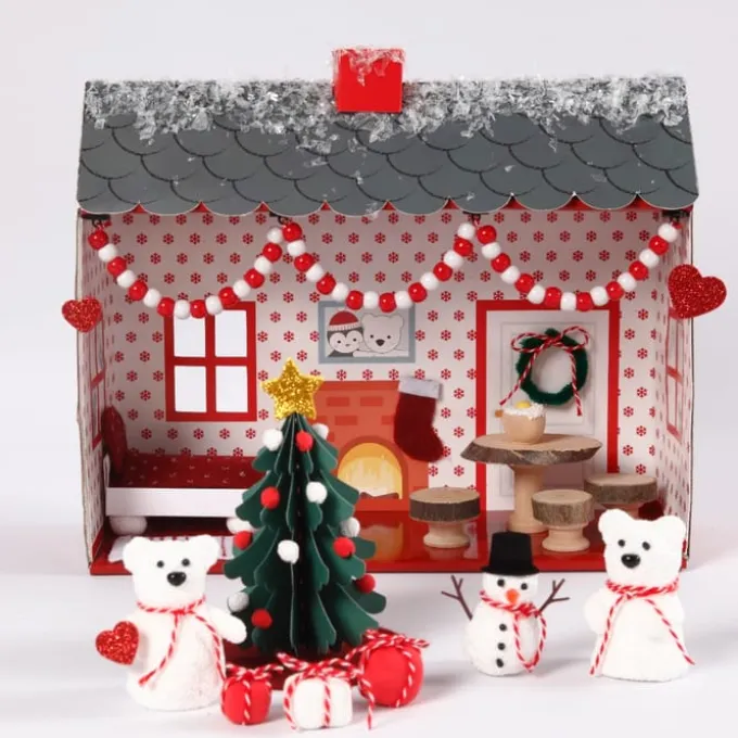 Kreativitätsset - Weihnachtshaus