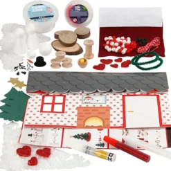 Kreativitätsset - Weihnachtshaus