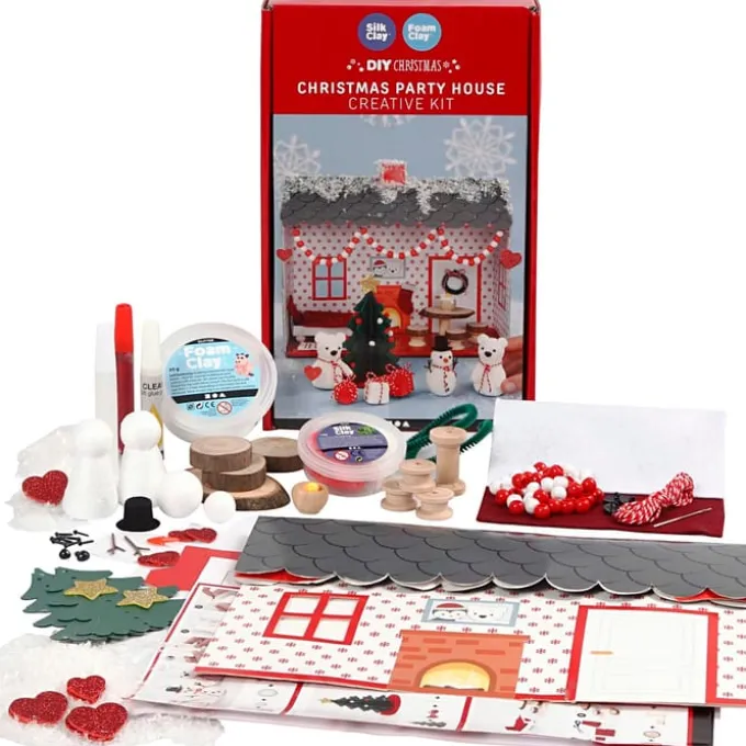 Kreativitätsset - Weihnachtshaus