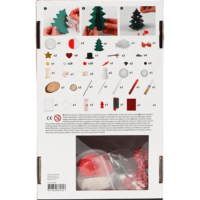 Kreativitätsset - Weihnachtshaus