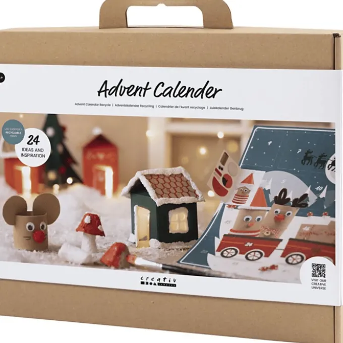 Kreativset Adventskalender - Recycling