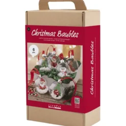 Kreativset - Bügelperlen in Weihnachtskugeln