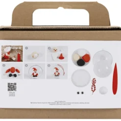 Kreativset - Christbaumkugel Weihnachtsmann