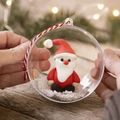 Kreativset - Christbaumkugel Weihnachtsmann