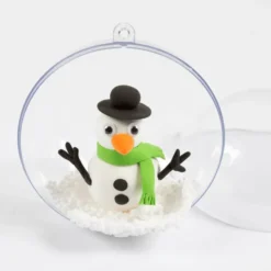 Kreativset - Christbaumkugel Schneemann