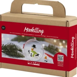 Kreativset - Christbaumkugel Schneemann