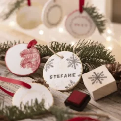 Kreativset - Christbaumschmuck aus Ton