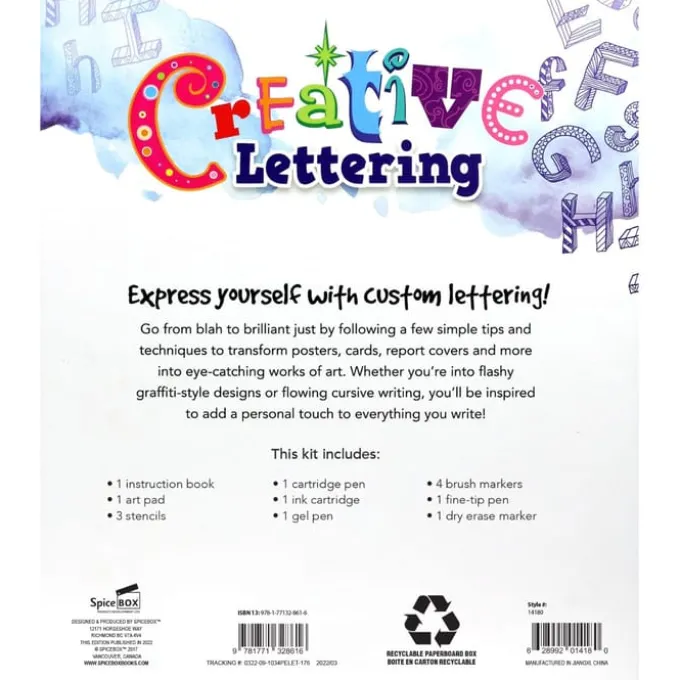 Kreativ-Set - Creative Lettering