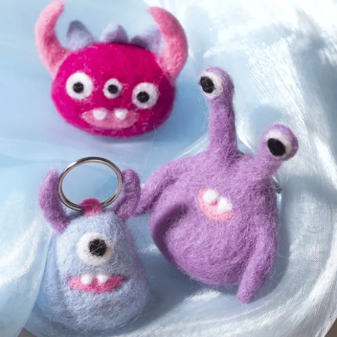Kreativset - Filze dein eigenes Monster