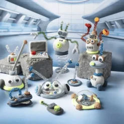 Kreativ Set Modellieren - Roboter