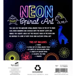 Kreativ-Set - Neon Spiral Art