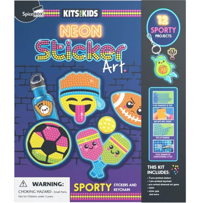Kreativ-Set - Neon Sticker Art