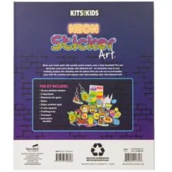 Kreativ-Set - Neon Sticker Art