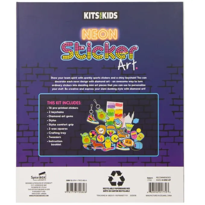 Kreativ-Set - Neon Sticker Art