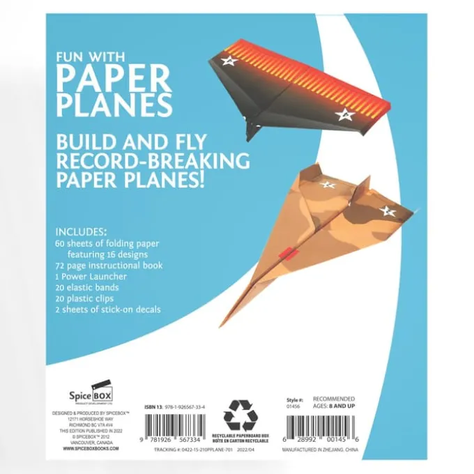 Kreativ-Set - Papierflieger basteln
