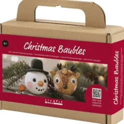 Kreativset - Schneemann & Rentier aus Clay