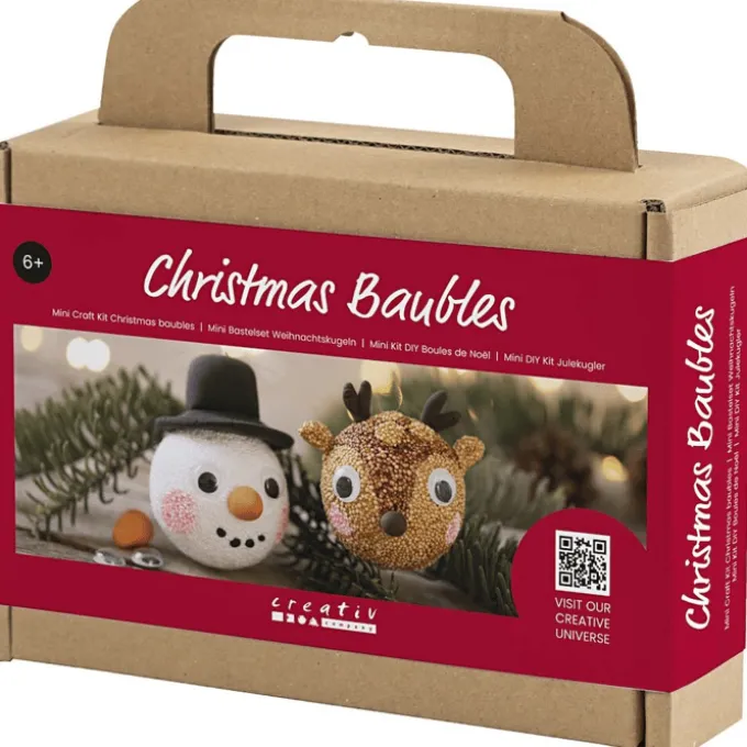 Kreativset - Schneemann & Rentier aus Clay