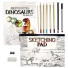 Kreativ-Set - Sketching Dinosaurs