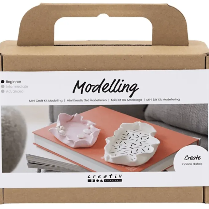 Kreativset Ton - Dekorative Schalen, 2 Stk.