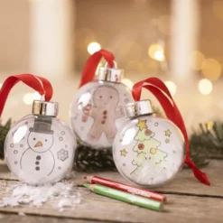 Kreativset - Weihnachtskugeln zeichnen
