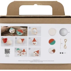 Kreativset - Weihnachtswichtel aus Clay