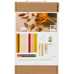 Krepppapier Bastelset - Blumenstrauß