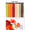 Krepppapier - zarte Naturfarben, 8 Blatt