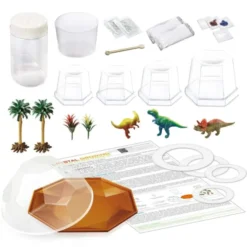 Kristallzüchtung - Dinosaurier-Terrarium