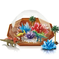 Kristallzüchtung - Dinosaurier-Terrarium