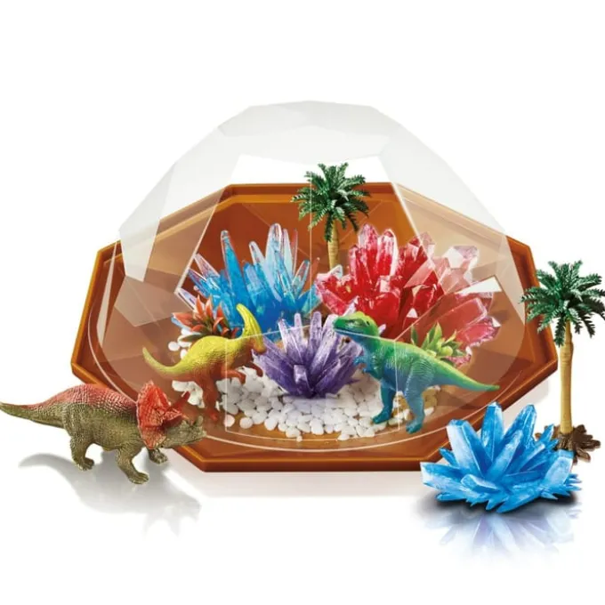 Kristallzüchtung - Dinosaurier-Terrarium