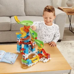 Kugelbahn Marble Rush - Double Drop, 47-tlg.