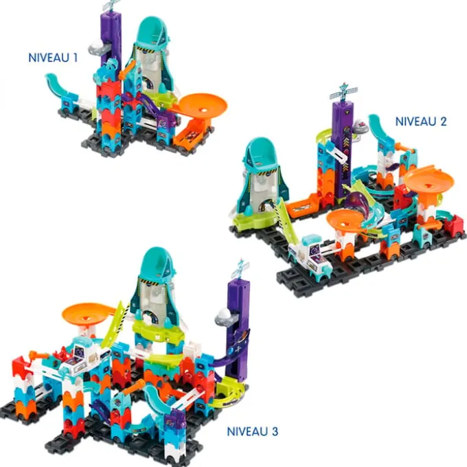Kugelbahn - Marble Rush Space Magnetic Set