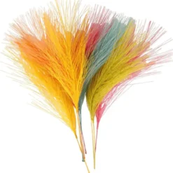 Kunstfedern - vers. Farben, L: 15 cm, 10 Stk