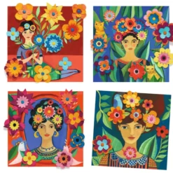 Kunst machen wie Frida Kahlo