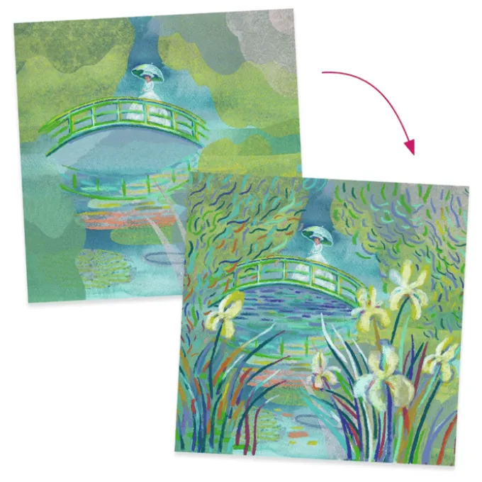 Kunst schaffen wie Claude Monet
