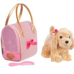 Kuschelhund Cocker Spaniel - mit Tragetasche