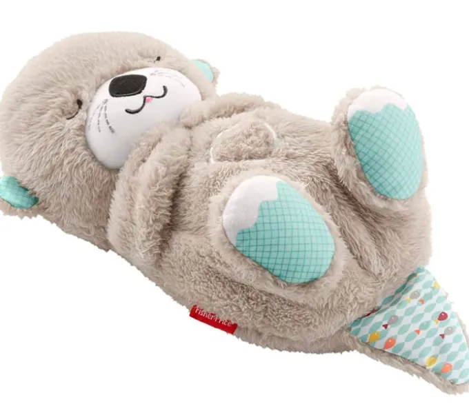 Kuschelotter mit Atemzug, Licht und Musik