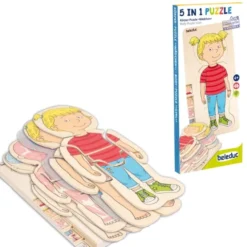 Lagenpuzzle Anatomie - Mädchen