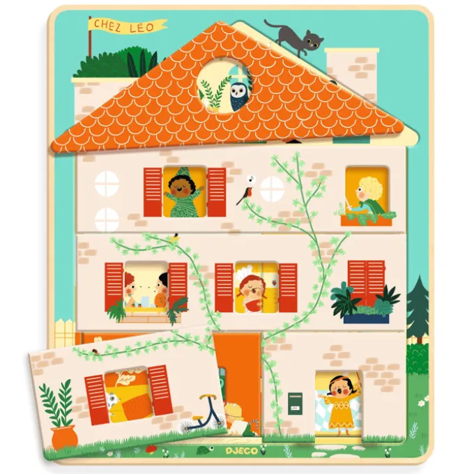 Lagenpuzzle - Das kleine Haus